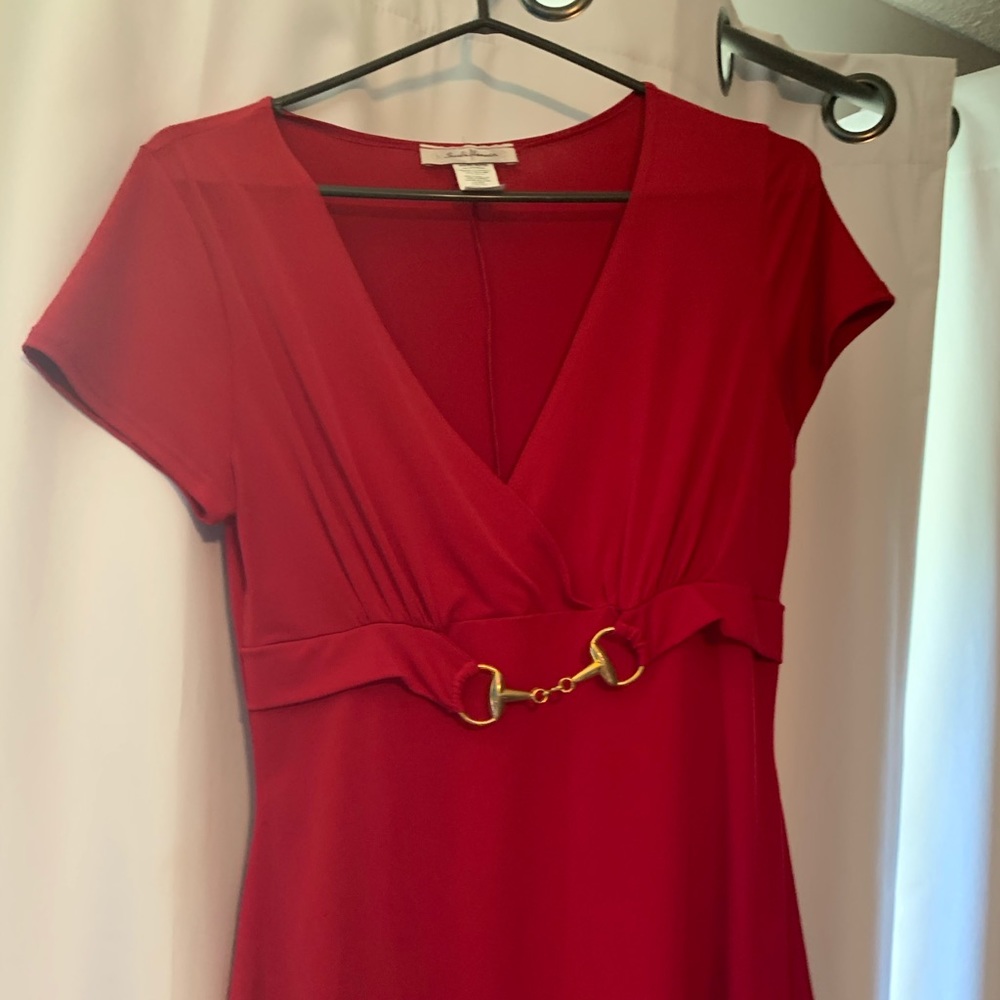 Beautiful red dress shirt. Sushiflower brand.